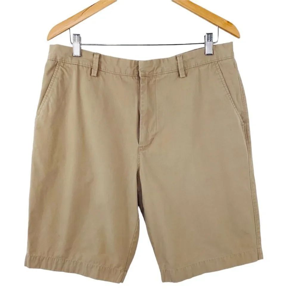 J. Crew khaki Rivington shorts size 35